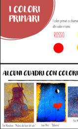 I colori primari, secondari, terziari