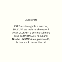 L'Apostrofo