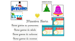 Calendario degli eventi del mese