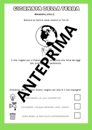 ATTIVITÀ PER LA GIORNATA MONDIALE DELLA TERRA Schede classe seconda