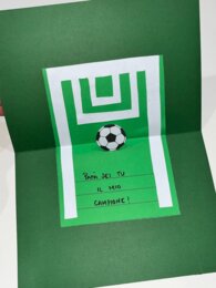 ⚽ Papà sei il mio campione - Biglietto festa del papà 💚
