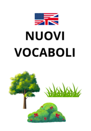 INGLESE : VOCABOLI DI QUESTA SETTIA SULLA NATURA , CLASSE III