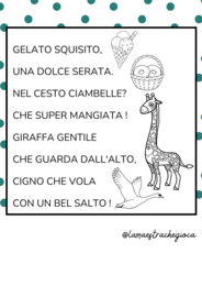 FILASTROCCHE C+G