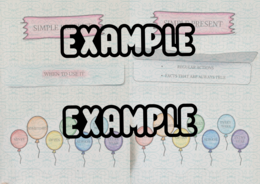 LAPBOOK del Present Simple