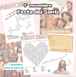 1° novembre: festa di tutti i Santi