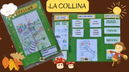 LAPBOOK LA COLLINA - GLI AMBIENTI - Classe 3°