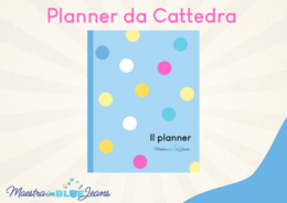 Planner da cattedra di Maestrainbluejeans