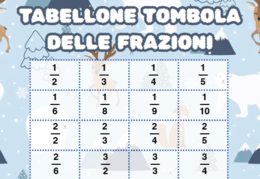 TOMBOLA DELLE FRAZIONI 25 CARTELLE