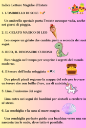 LETTURE 1-2 ELEMENTARE ANCHE BES