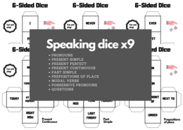 Speaking dice (roll &speak)