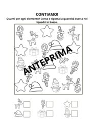 NATALE - CONTA GLI ELEMENTI