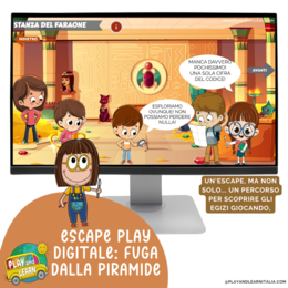 ESCAPE PLAY SUGLI EGIZI_"FUGA DALLA PIRAMIDE"