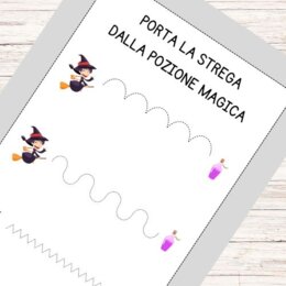 Schede Halloween infanzia