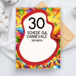 Schede didattiche Carnevale infanzia