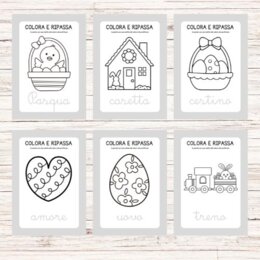 Schede didattiche Pasqua - Mega Bundle