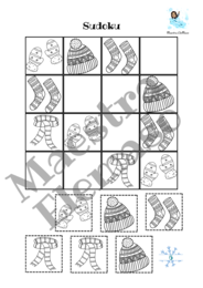 Giochi riempitempo a tema inverno