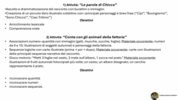 Attività interdisciplinare per la scuola dell'infanzia: "LO SPAVENTAPASSERI CHE IMPARÓ A CAMMINARE"