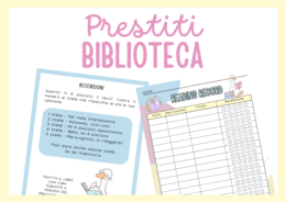 Registro dei prestiti della biblioteca di classe