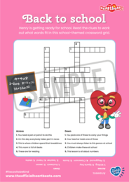 The Heartbeats - Back to school - Crossword
