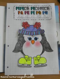 Lettera P di Pinguino Pipino