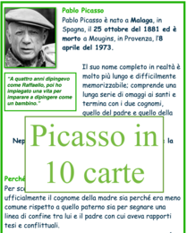 Pablo Picasso in 10 carte