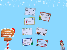 PROBLEMI NATALIZI A FORMA DI LETTERA ❄️🎅