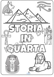 POSTER COLLABORATIVO "STORIA IN QUARTA" A TEMA EGIZI