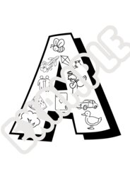 Lettere dell'alfabeto con disegni!