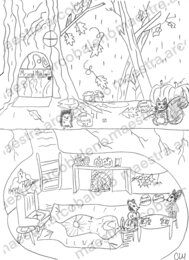 disegno autunno