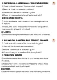 🌟 10 Schede di Comprensione – Perfette per la Classe Terza e Quarta! 🌟