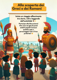 Lezione di Accoglienza: "Un Viaggio nel Mondo dei Greci e dei Romani" ⚱️🥰
