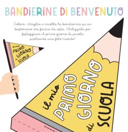 Bandierine benvenuto in 2a