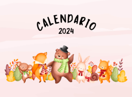 Calendario 2024 per la classe