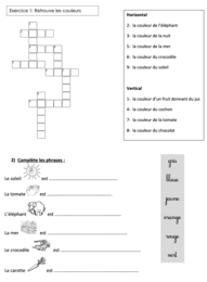 Execrices français