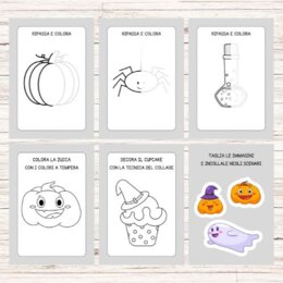 Schede Halloween infanzia