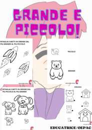 SCHEDE DIDATTICHE GRANDE E PICCOLO