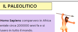 PALEOLITICO E NEOLITICO