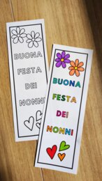 Segnalibro per la festa dei nonni