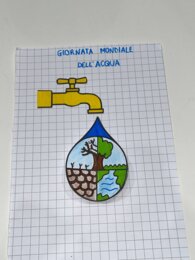 🌊 Giornata dell'Acqua – Lavoretto Educativo 💧