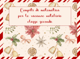 Compiti Natale matematica classe seconda