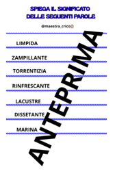PERCORSO SULL' ACQUA