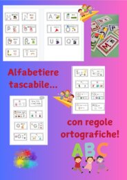 Alfabetiere tascabile con regole ortografiche