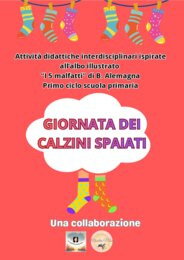 Giornata dei calzini spaiati con l'albo "I 5 Malfatti"