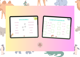 ANIMALS for younger learners (animals + body parts + have got) games and activities
