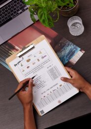 Household chores + Present Simple (worksheet with QR codes)