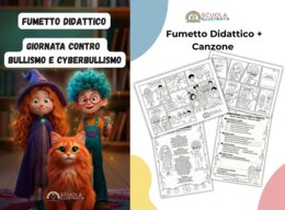 Fumetto didattico + canzone contro il bullismo e il cyberbullismo