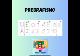 Vocali e numeri per pregrafismo
