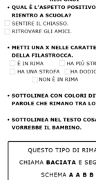 Il testo poetico – Lapbook teorico + attività didattiche