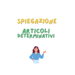 ARTICOLI DETERMINATIVI