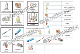 Vocabulary Enrichment Set: In the bathroom SET 2